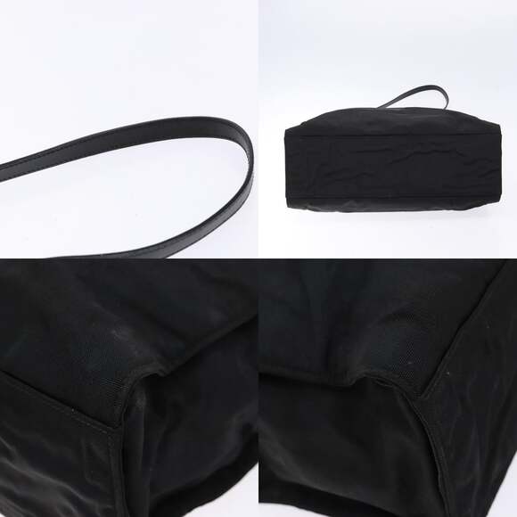 GUCCI Hand Bag Nylon Black Silver 002 1028 002 1028 - Picture 10 of 13